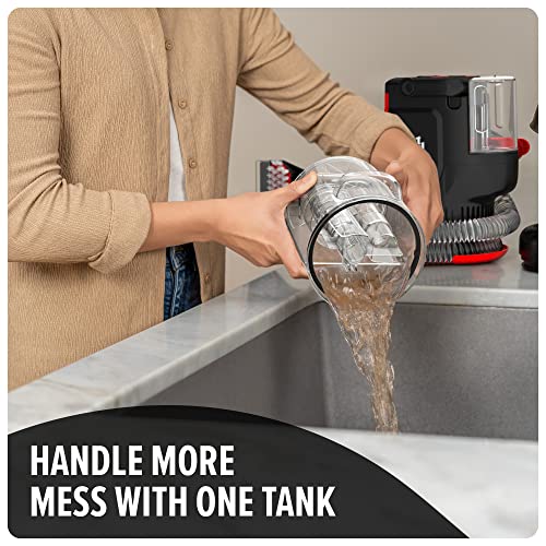 Dirt Devil Portable Spot Cleaner Machine for Carpet and Upholstery, Powerful Suction Spot Cleaning Machine with Versatile Tools, Pair with Dirt Devil Portable Cleaner Solution - style: Portable Spot