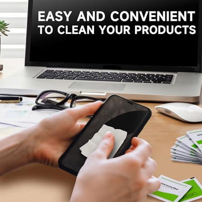 EOTW Computer Screen Wipes Individually Wrapped Pre-moistened Electronic Monitor Cleaner Cleaning for iPhone iPad Tablet PC Keyboard Laptop, Pack of 120 - size: 1 Count (Pack of 120)
