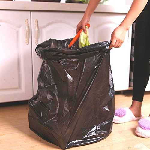 10 Gallon Kitchen Trash Bag, Black Wastebasket Liners, 170 Counts - size: 85 Count (Pack of 2)