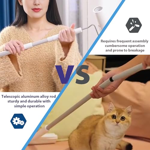 Extra Sticky Large Surface Lint Roller,6.3'' Giant Lint Roller for Pet Hair,5 Rolls 450 Sheets,Long Handle Lint Remover,Easily Remove Carpets, Clothes, Couch and Curtains Dust Cat and Dog Hair Removal - size: 1 Large Roller (Extendable Handle) + 450 Sheet