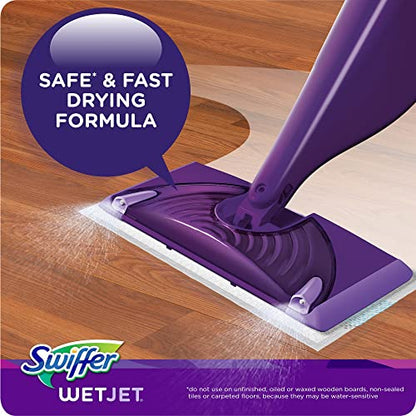 Swiffer FBA_23679CT WetJet Multi Purpose Solution 42.31.25 ozliter, Multicolor, Open Window Fresh Scent, 42.2 Fl Oz - size: 42.2 Fl Oz (Pack of 1)