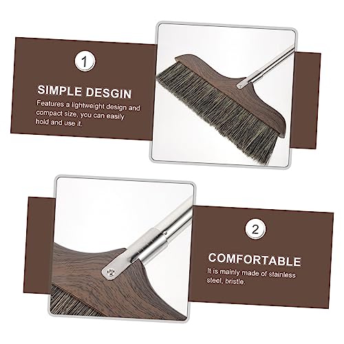 FOMIYES Push Broom with Durable Bristles for Home Cleaning Heavy Duty Floor Sweeper with Handle for Indoor and Outdoor Use for Kitchens and Offices