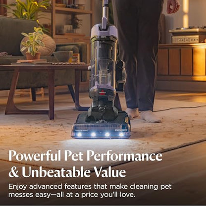 Bissell CleanView Max Allergen Upright Vacuum with HEPA Filtration, Tangle-Free Brush Roll, TurboEraser Pet Tool, 4377 - style: CleanView Max Allergen