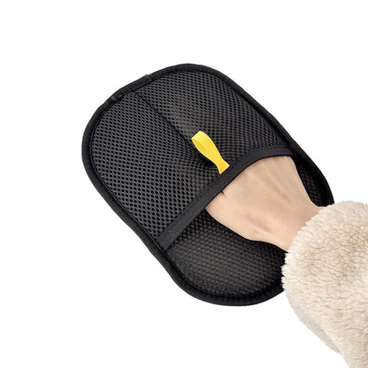 Pet Hair Remover Glove for Cats and Dogs- Reusable Pet Fur Cleaning Mitt for Furniture, Sofa, Carpet, Bedding & Clothes