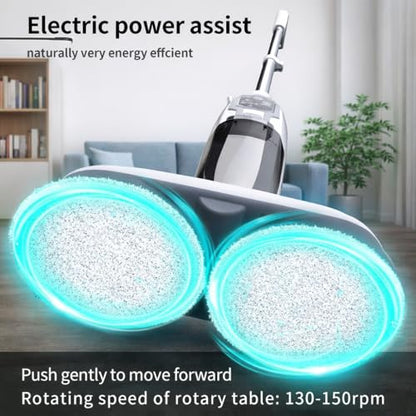 PUREBEAR Steam Mop Cleaner For Home With 4 Replacement Pads, 3 Adjustable Steam Setting, MultiPurpose Handheld Steamer Cleaning for Hardwood Floors, Clothes,Windows,Tiles, Grout (White)