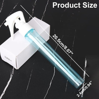 Spray Bottle For Hair, Ultra Fine Mist Leakproof Reusable Water Mister, Continuous Mister Spray Bottle for Hairstyling, Skin Care, Cleaning and Plants, Durable Portable Design(Blue, 50ml)