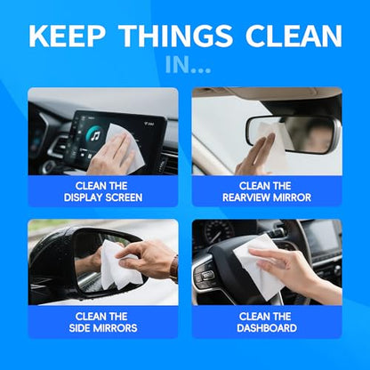 Screen Wipes, 100 Ct, Canister, Lint & Streak-Free