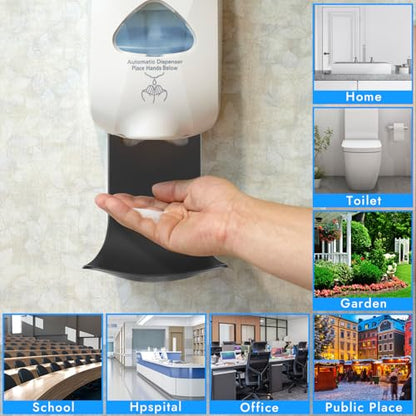 Dispenser Drip Tray Wall Mount Soap Dispenser Bracket, Laundry Detergent Drip Catcher Prevent Dripping and Spraying, Easy to Clean(Black) - color: Black