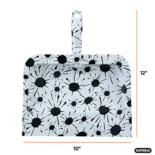 Splash Design Dustpan and Broom Set - color: Splash Design, size: Sweep Set