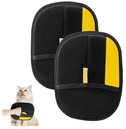 Pet Hair Remover Gloves Reusable Electrostatic Dog & Cat Hair Remover for Furniture, Couch, Clothing & Pet Beds Quick Clean No Refills Washable Fur Removal Mitt 2026 Upgraded Design
