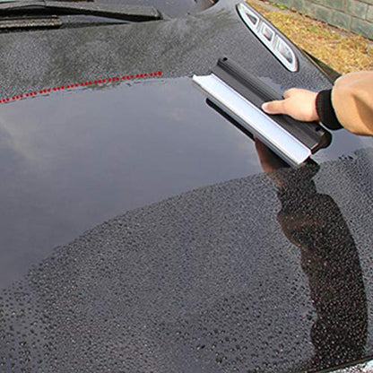 EatingBiting 10.5" Professional Automotive Squeegee Silicone Water Blade Car & Home Use Quick Dry Window Shower Glass Squeegee Dual Silicon Blades, T-bar Cleaning Water Squeegee Blades for Cars, Truck