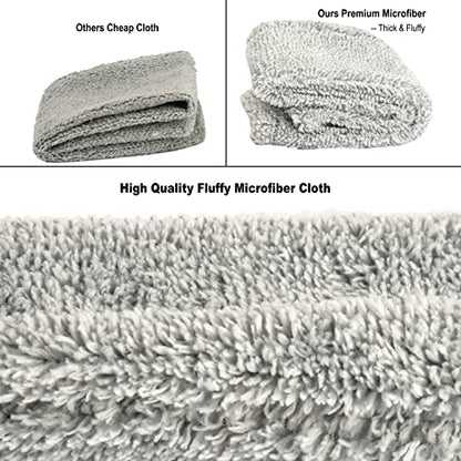 Retractable Gap Dust Cleaner 2pc Under Appliance Microfiber Duster Dust Brush Replacement Cloths Removable Hand Duster Microfiber Retractable Washable - style: 2PC Duster Cloths