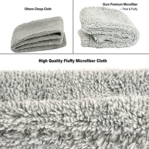 Retractable Gap Dust Cleaner 2pc Under Appliance Microfiber Duster Dust Brush Replacement Cloths Removable Hand Duster Microfiber Retractable Washable - style: 2PC Duster Cloths
