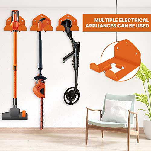 FLEXI RODS Garage Storage Garage Organizer Trimmer Rack Garden Power Tool Hanger for Grass Trimmer, Hedge Trimmer, Garages Wall, Garag Trimmer, Garden Tools, 3 Pack - size: Garage Organizer - 3 Brackets