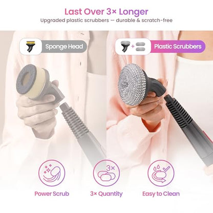 Schenley 19-in-1 Steam Mop Dual-Rod Design with Detachable Handheld Steamer for Walls, Grouts, Hard Floors, Tiles, includes Multi-purpose Accessories, Washable Microfiber Pads and Disposable Pads - size: Standard