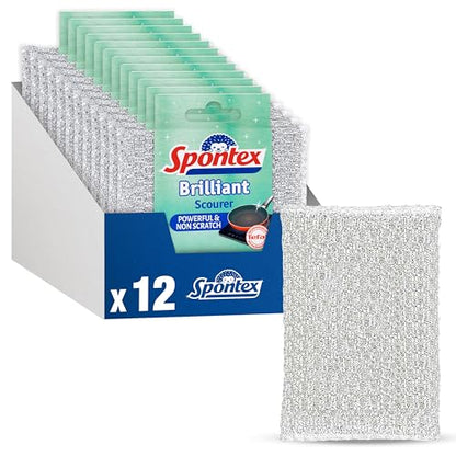Spontex Brilliant Scourer, 13 x 8.5 cm