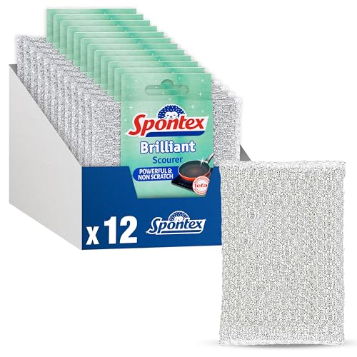 Spontex Brilliant Scourer, 13 x 8.5 cm