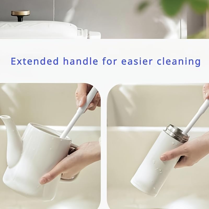 Long-Handle, Collapsible, Soft Bristle,Portable Cleaning Brush, Cup Brush