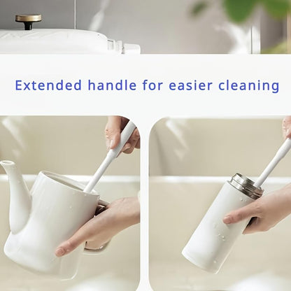 Long-Handle, Collapsible, Soft Bristle,Portable Cleaning Brush, Cup Brush