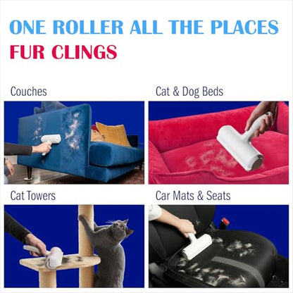 FurSwipe® Reusable Pet Hair Remover for Dogs & Cats – Battery-Free Lint Roller for Furniture, Couch, Carpet, Clothing, Car & Bedding – Eco-Friendly, No Sticky Sheets, Easy Fur Removal Tool