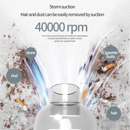Mini Dusts Buster Handheld Vacuum 120w Strong Suction Car Vacuum Cleaner Portable USB Rechargeable Vacuum Cleaner Mini Vacuum Electric Duster for Cars Home