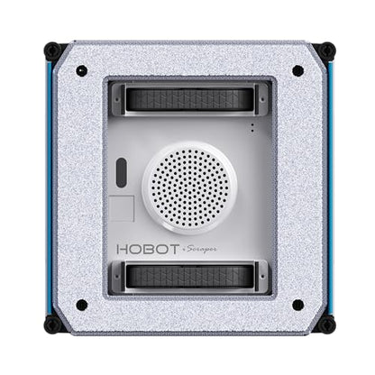 HOBOT-SP10 iScraper Window Cleaning Robot, Spray-Sweep-Scrape, 6000Pa Suction, App + Remote Control, Framed/Frameless Glass, Indoor/Outdoor Use