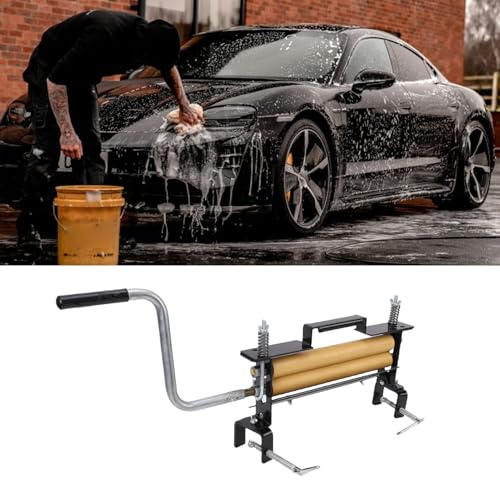 Heavy Duty Laundry, Clothes Wringer, Removes 95% of Water, Portable Washer for Camping, Car Washing, RV Travel