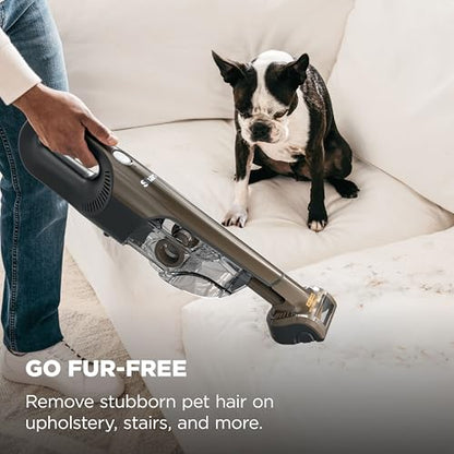 Shark UltraCyclone™ Pet Pro Plus Cordless Handheld Vacuum, Powerful Suction, Portable Vacuum for Car & Home, Pet Power Brush, Crevice Tool, Scrubbing Brush, XL Dust Cup, Brown, CH951BR1 - style: UltraCyclone Pet Pro Plus - Brown