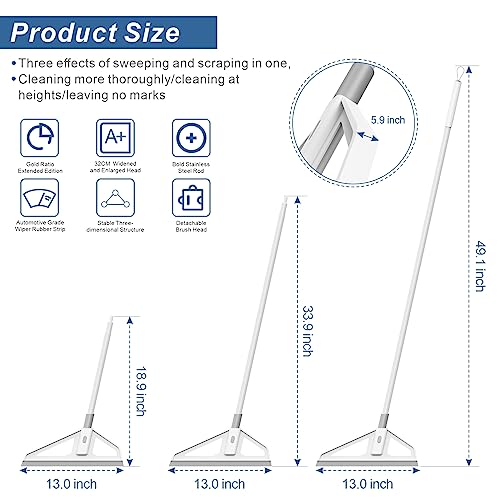 Magic Broom, Multifunction Sweeper Household Magic Broom Sweeper with Long Handles