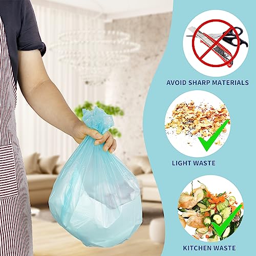 Magesh 105 Blue 4 Gallon Trash Bags, 45x50cm, 105 Count - style: 4 Gallon 105 Blue