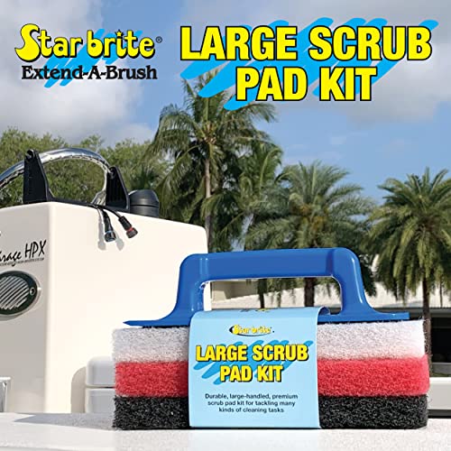 STAR BRITE Large Scrub Pad Kit (042023) - color: Large Scrub Pad Kit