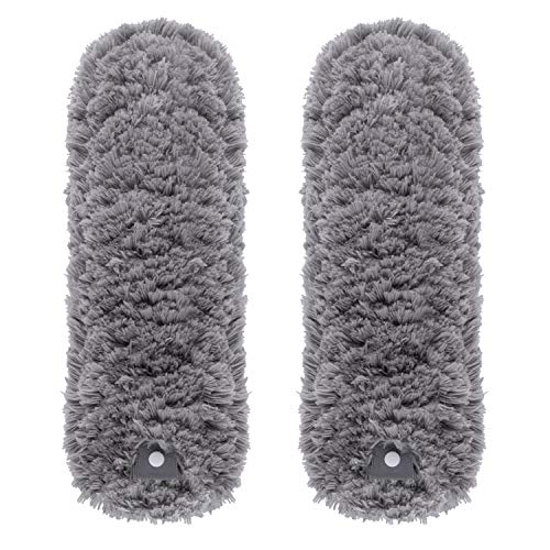 MR.SIGA Lint Free Microfiber Duster Refills, Washable Duster for Household Cleaning, 2 Pack