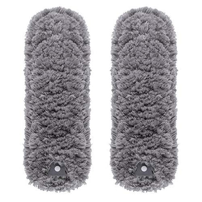 MR.SIGA Lint Free Microfiber Duster Refills, Washable Duster for Household Cleaning, 2 Pack