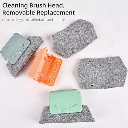 Magic Window Track Cleaner, 2024 Upgraded Window Groove Cleaning Brush Tools Set, Hand-held Window Track Cleaner Brushes Tools Set for Window lides Gaps Tile Lines Shutter Car Vents (Gray 3PCS) - color: Gray 3pcs