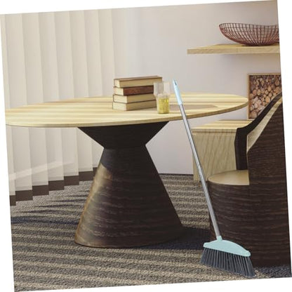 Heavy Duty Broom Indoor Dust Broom with Long Handle Angle Broom Hardwood Floor Cleaning Inside Soft Sweeping Brooms for House Kitchen Sweeper