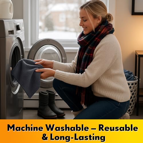 Nuenen Microfiber Cleaning Cloths for Cars 16 x 16 Inch Ultra Absorbent Car Towels Drying Reusable Cleaning Supplies House Kitchen Window Microfiber Towel (Gray,60 Pcs) - color: Gray