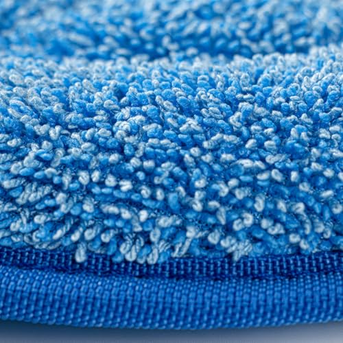 HHQ Commercial Microfiber Carpet Bonnet, Mopping and Buffing Pad, for Replacement of Oreck Orbiter Pads 437053, 2 Pack