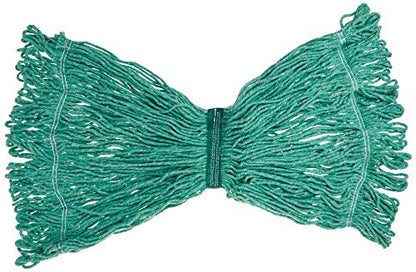 Genuine Joe MGR1BEA Med Blend Narrow Band Wet Mop, Green