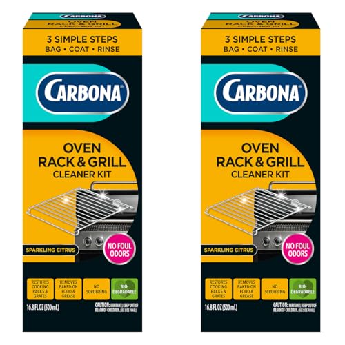 Carbona No Scent 2-in-1 Oven Rack and Grill Cleaner 16.8 oz. Liquid | Liquid - size: 16.8 Fl Oz (Pack of 2)