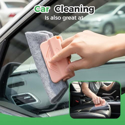 Magic Window Track Cleaner, 2026 New Window Groove Cleaning Brush, Handheld Window Track Cleaning Tools for Window lides Gaps, Sliding Door Track, Tile Lines Shutter Car Vents (Green*3) - color: Green*3