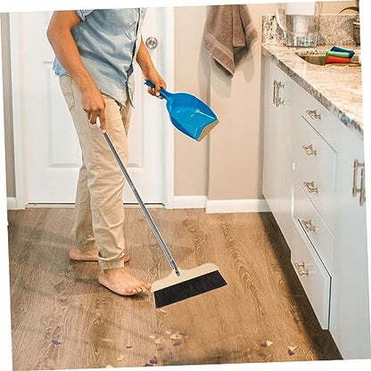 ABOOFAN Long Handle Soft Bristle Broom for Home and Office Floor Cleaning Static Dust Brush with Hanging for Kitchen Garage and Hard to Reach Corners