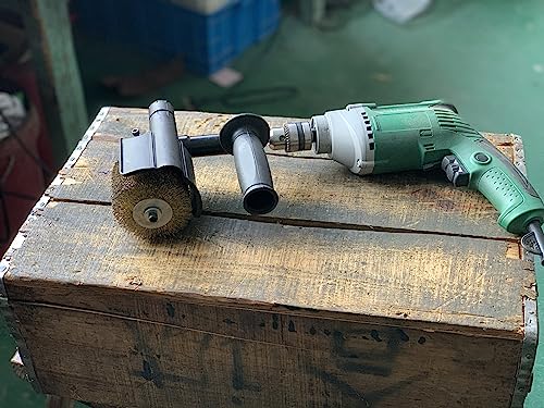 Aidelife Brass Brush Wheel for Mini Renovator Accessories, Cordless Drill/Impact Driver Wire Wheel - style: for Impact Driver