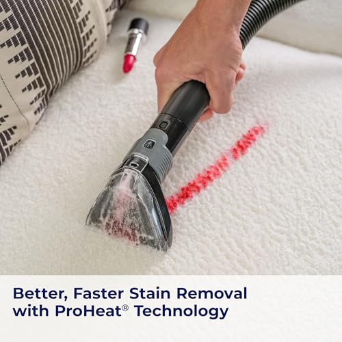 BISSELL® Little Green® Proheat® Pet, Portable Deep Cleaner with Heated Cleaning Technology, Self-Cleaning Tough Stain Tool and Pet Pro Oxy Triple Action Formula Included, 3969 - style: Little Green ProHeat