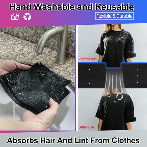 9Pcs Dryer Vent Cleaner Kit for GE Washer Dryer Combo,WH01X35719 Lint Filter replacement with dryer vent brush, Dryer Vent Vacuum Hose Attachment,Hand Washable and Reusable,Models: PFQ97HSPVDS - style: Dryer Vent Cleaner Kit