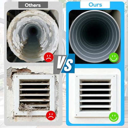 XANGNIER Dryer Vent Cleaner Brush,Flexible Clothes Dryer Lint Brush,Dryer Lint Trap Cleaning Tool,Laundry Room Essentials Lint Remover Accessories,Refrigerator Coil Brush,Household Cleaning Supplies - color: Black