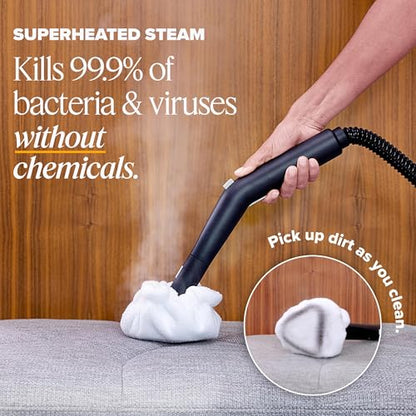Dupray Neat Steam Cleaner with 17-Piece Kit - Powerful, Chemical-Free Cleaning for Floors, Cars, Tiles, Upholstery, Kitchen, Bathroom Grout, Carpets & More - Kills up to 99.9% of Bacteria & Viruses * - size: 17-piece (Neat Steam Cleaner)