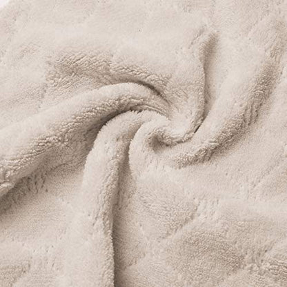 kimteny Cleaning Cloths Kitchen Towels Microfiber Washcloths Lint Free Dish Cloth Reusable Dishtowels Household Super Absorbent Fast Drying, 10"x10", Pack of 5 (Green-Grey) - color: Green-grey