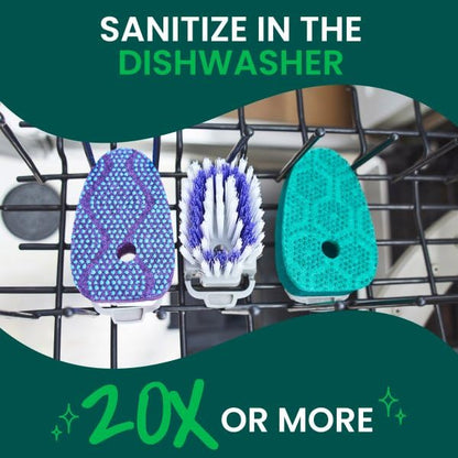 Scotch-Brite Odor Resist Soap Control Dishwand Brush, 1 Cleaning Dish Wand Brush, Precise Soap Control, Leak-Free Guarantee, Safe on Dishes, Nonstick Cookware, Tubs - size: 1 Count (Pack of 1)
