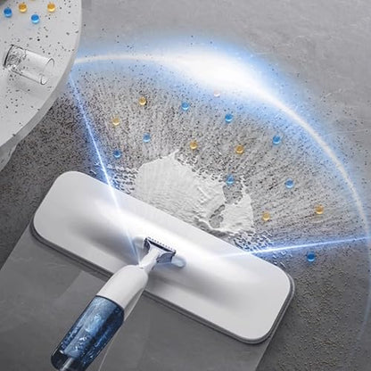 mop Spray Wet Mops for Floors Microfiber Dust Dry Mop with 2 Microfiber Washable Pads Hard Wood Floor Mop for Commercial Home mops - size: 38cm
