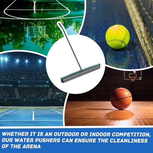 Suclain 36 Inch Tennis Court Squeegee PVA Foam Sponge Roller Lightweight Removes Water Quickly Clear Floors Tool for Tennis Basketball Sports Courts Garages - color: Gray